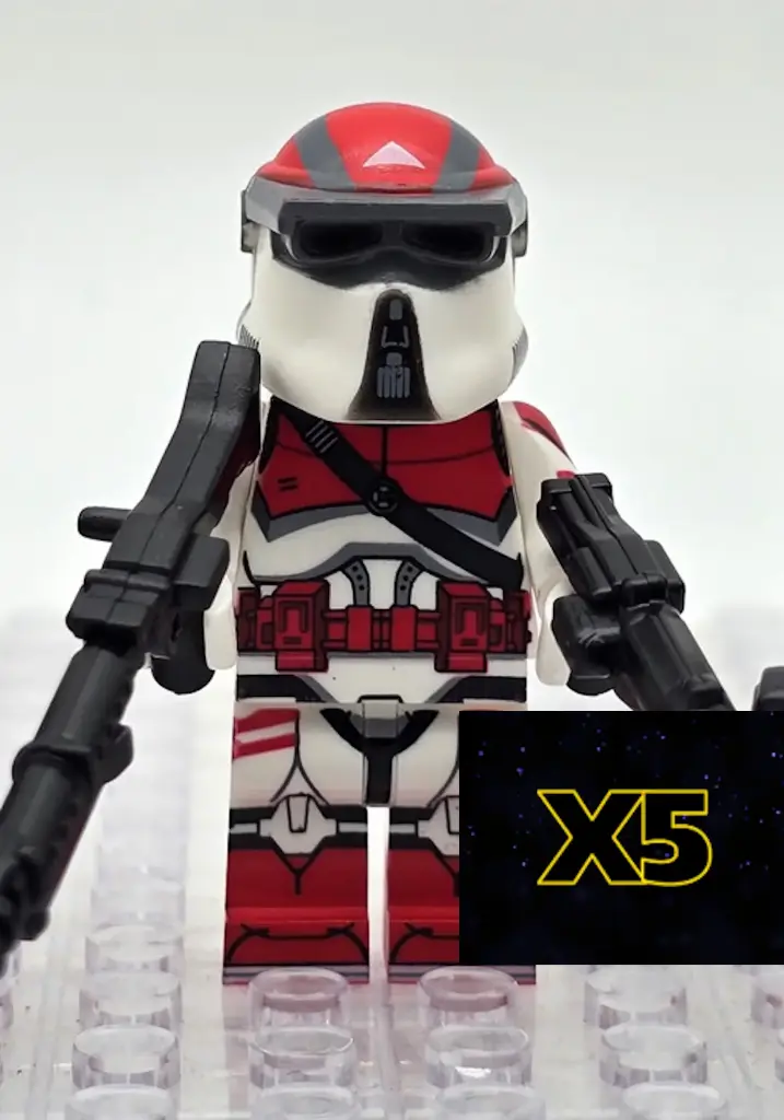 5 Pilotes AT-RT de la Garde de Coruscant
