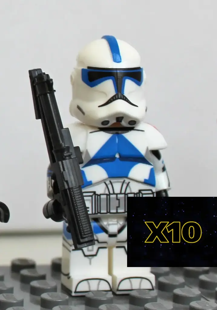 10 Soldats Kix Phase 2 de la 501e Légion V2