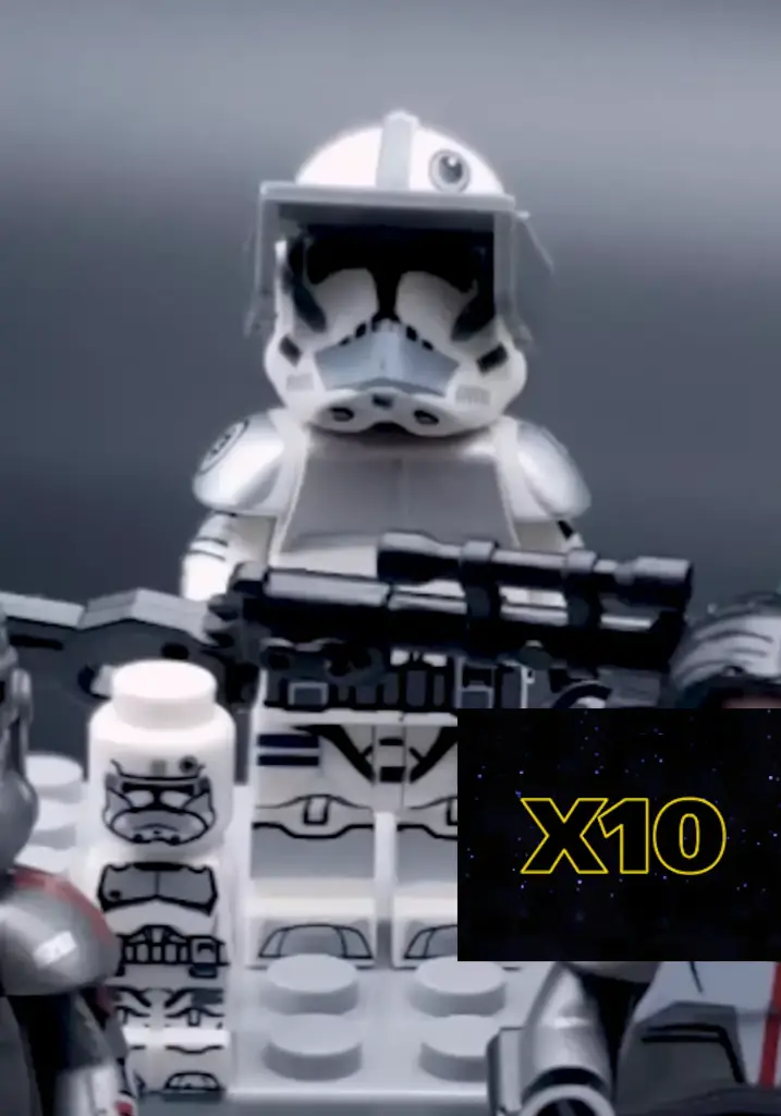 10 Soldats de la Division de Sécurité de Kamino V2