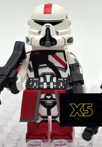 5 Soldats Aéroportés V2 de la Garde de Coruscant