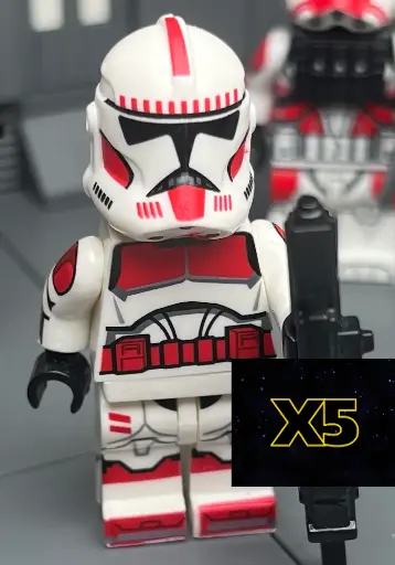 5 Soldats V1 de la Garde de Coruscant 