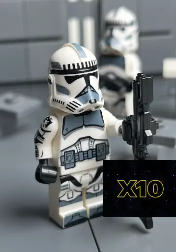 10 Soldats de la division de Sécurité de Kamino