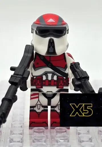 5 Pilotes AT-RT de la Garde de Coruscant