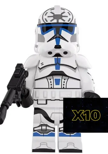 10 Soldats Jesse Phase 2 de la 501e Légion V1
